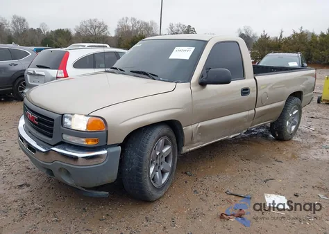 2005 GMC Sierra 1500 Work Truck из США, поврежденный, VIN 1GTEC14X15Z353148